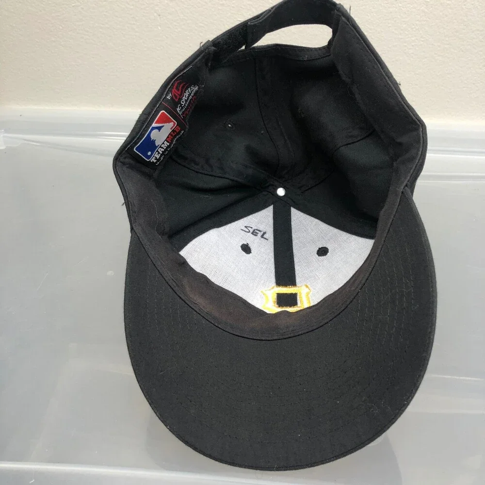 Pittsburgh Pirates Hat Youth Black‎ Adjustable Size Cap Boys MLB Baseball